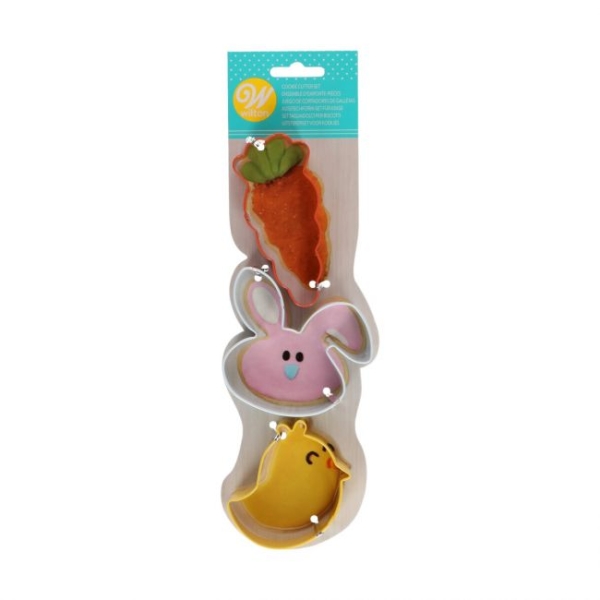 Cutter Set - Bunny, Chick and Carrot